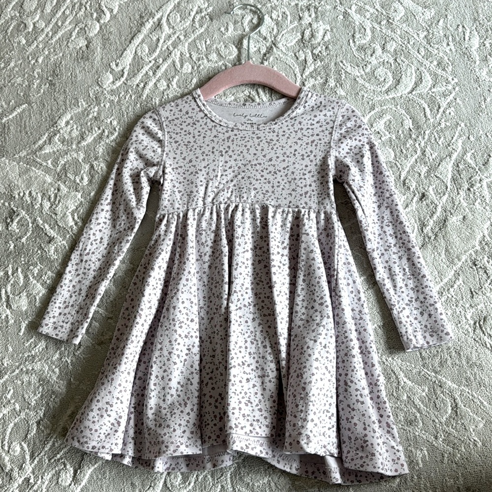 Lovely Littles Purple Floral Dress (24m)